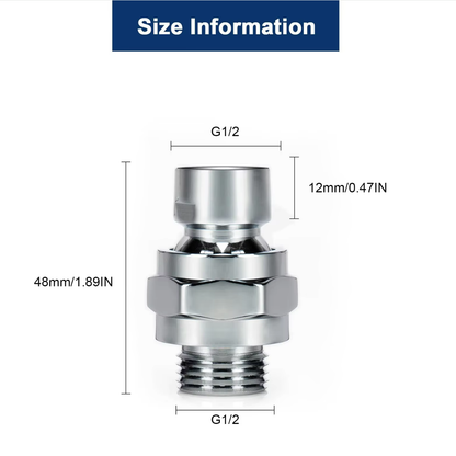 Shower Head Swivel Ball Adapter