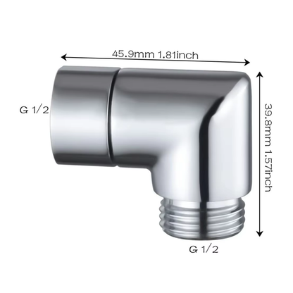 Elbow Connector Adaptor Plated