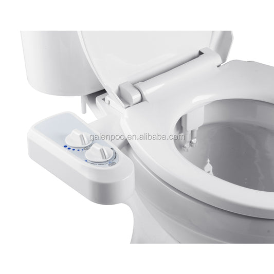 Superior Bidet All Around Clean - Dual Nozzle Design for Front and Rear Cleaning - Fully Adjustable Nozzles Adapt To Any Body Ty