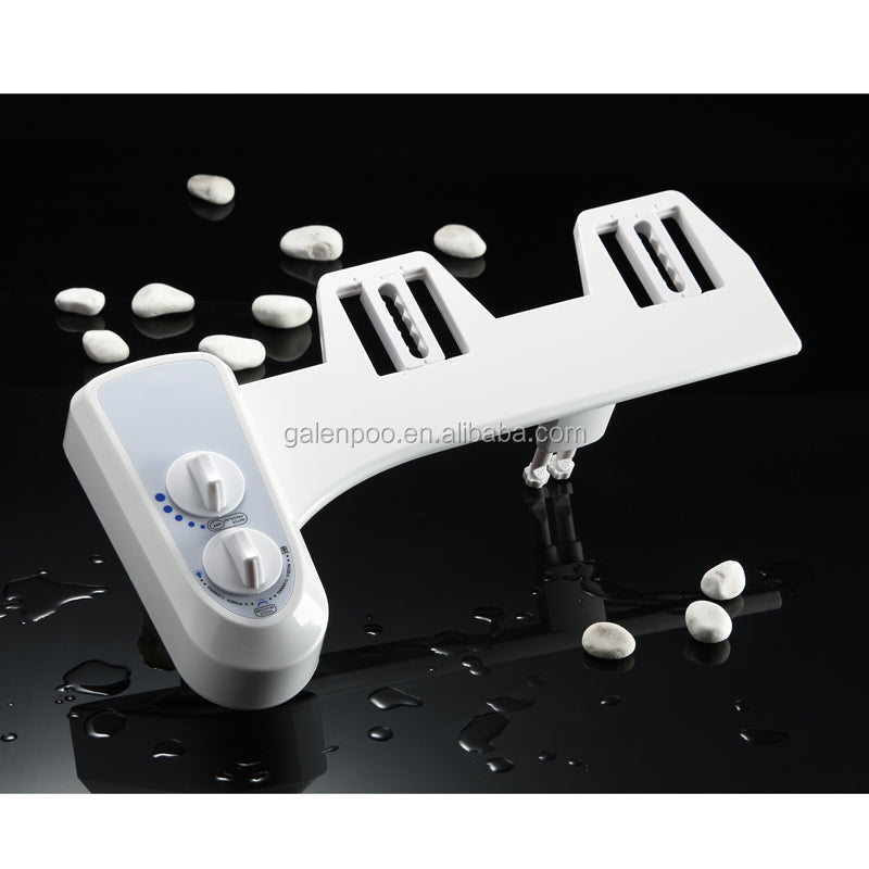 Superior Bidet All Around Clean - Dual Nozzle Design for Front and Rear Cleaning - Fully Adjustable Nozzles Adapt To Any Body Ty