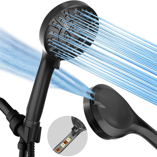Handheld Shower Head 8+2 Spray Settings High Pressure Handheld Shower Head with 2 jet spray